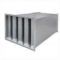 Système d'insertion de diffuseur acoustique premium pour conduits HVAC en ligne, insonorisant et suppresseur de bruit d'échappement