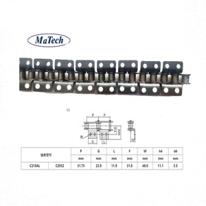 Matech nhà máy tùy chỉnh độ chính xác thép không gỉ băng tải truyền chuỗi Con lăn khối - Product Image 5