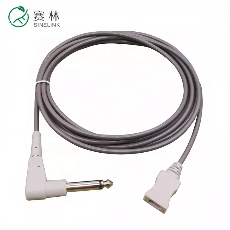 2,5 м совместимый с YSI 400 6,3 мм моно штекер температурный кабель адаптера