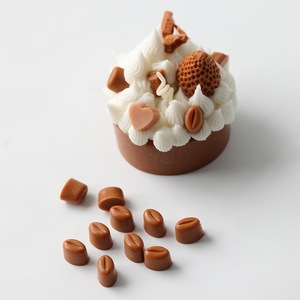 Silicone Coffee Bean Chocolate Mold 60 Cavities Baking DIY Decorative Mold For Cake Candle Making - Product Image 3