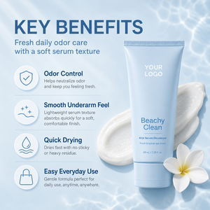 Desodorante en Crema de Marca Privada, Larga Duración, Protección Contra el Olor, Frescura y Comodidad, Deslizamiento Suave, Secado Rápido, Sin Residuos Pegajosos, AHA, Aroma a Brisa Marina - Product Image 6