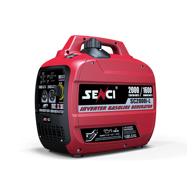 Senci Super Quiet 2000w Portable Gasoline Silent Inverter Generator 2kw