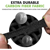 Manchons de Doigt de Jeu SpinBot, Fibre d'Argent Super Conductrice | Manchons Anti-Transpiration, Durables et Respirants