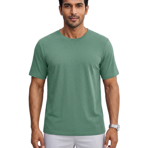 Camiseta de algodón 100% de primera calidad para hombre, corte regular, estampada, manga corta, cuello redondo. - Product Image 1
