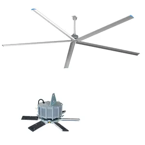 AirTS-F61 Latest large white ceiling hvls industrial fan high quality large cooling 20ft hvls fan for commercial fan