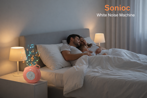 Máquina <span class=keywords><strong>de</strong></span> Ruido Blanco Portátil Rosa con 21 Sonidos Relajantes, Terapia <span class=keywords><strong>de</strong></span> Lluvia, 15 <span class=keywords><strong>Horas</strong></span> <span class=keywords><strong>de</strong></span> Duración <span class=keywords><strong>de</strong></span> Batería, Recargable por USB, Sonioc Sleep Unisex OEM - Product Image 3