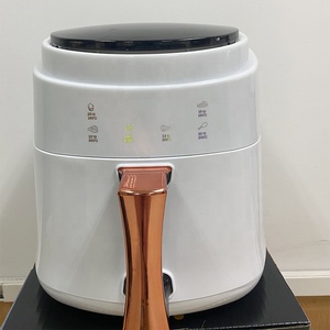 Friteuse à air intelligente noire 8L 1400w Four multifonction antiadhésif 6 en 1 avec écran LCD Plastique sain et facile à utiliser - Product Image 2