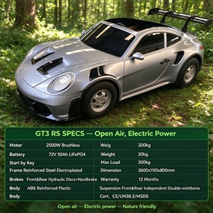 รถโกคาร์ทไฟฟ้า MCG GT3 รุ่นวินเทจ 360 °   รถโกคาร์ทสำหรับผู้ใหญ่ แบตเตอรี่ลิเธียม 72V รุ่นดริฟท์ - Product Image 5
