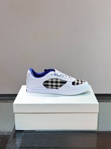 NEWDISCVRY Step Series Chaussures de <span class=keywords><strong>marche</strong></span> tendance à lacets légères confortables respirantes en cuir véritable avec semelle en caoutchouc Burberries - Product Image 4