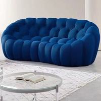 Canapé à trois places Roachburg Bubble, fauteuil de relaxation, fauteuil lounge BUBBLE, salon de détente, canapé design tendance, canapé de football