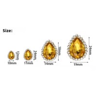 Strass à coudre double couche en verre émaillé motif tournesol, idéal pour vêtements, bricolage, jouets, poupées