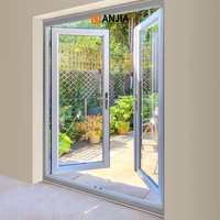 Portes en vinyle sur mesure en gros, directement de l'usine, portes d'entrée en PVC, cadres blancs, portes battantes en UPVC