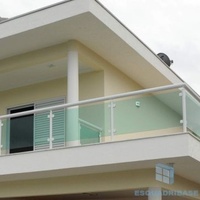 Balustrades de sécurité en acier inoxydable et verre de haute qualité pour balcons et escaliers extérieurs, poteaux de main courante