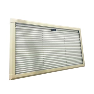 Cadre intérieur ABS sur mesure pour fenêtre de camping-car avec pare-soleil plissé et <span class=keywords><strong>moustiquaire</strong></span> pour voiture, remorque, camping-car, fourgonnette - Product Image 2