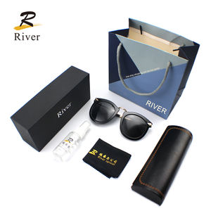 Benutzer definierte Brillen tasche Box <span class=keywords><strong>Pouch</strong></span> Brillen etuis & Taschen Brillen Sonnenbrille Ledertasche Sonnenbrille Verpackungs set - Product Image 1