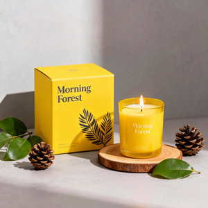 <strong>Fresh</strong> <strong>Linen</strong> and Cotton Crisp Clean Scented Home <strong>Candle</strong> Scented <strong>Candles</strong> - Product Image 4