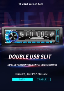 GXYKIT Bộ Phát FM Rảnh Tay USB Kép G15 Máy Nghe Nhạc MP3 BT Bộ Thu Phát Vô Tuyến Xe Hơi 5V 2 1A Màu Hồng DSD - Product Image 4