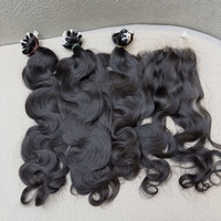 Penjual Grosir Rambut Manusia Keriting India Mentah, Rambut Vietnam Mentah, Rambut Burma Mentah, Tanpa Bahan Kimia, Bundel Rambut Keriting Longgar