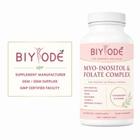 Capsules de Myo-Inositol et Folate en Complexe, Formule 7 en 1, Marque Privée OEM, Fabricant Personnalisé Nigéria