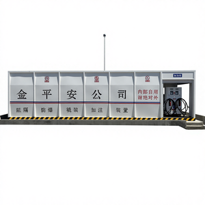 ถังเก็บน้ำมันเบนซินเคลื่อนที่แบบติดตั้งบนแท่นเลื่อน <span class=keywords><strong>HENG</strong></span> QIANG ผลิตจากเหล็กกล้าคาร์บอน ได้รับการรับรองมาตรฐาน ISO9001 พร้อมระบบตรวจจับการรั่วไหล เป็นมิตรต่อสิ่งแวดล้อม - Product Image 1