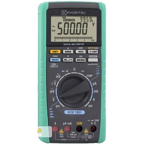 Multimètre numérique Kyoritsu KEW1062 100A courant continu usage professionnel fabriqué au Japon - Product Image 5