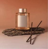 Vente en gros d'huile de parfum personnalisée de luxe bouteille vide de bâton d'encens de roseau vide avec boîte d'emballage