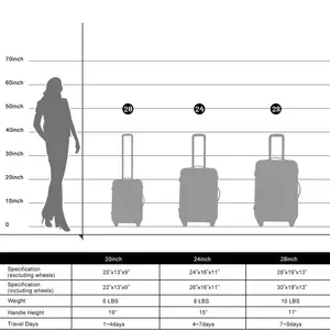 Meilleure vente de styliste de luxe voyage 3 pièces valise sacs à bagages ensemble de 3 pièces voyage sur roues