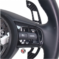 Palettes de changement de vitesse magnétiques en fibre de carbone véritable pour HONDA NS1, palettes de changement de vitesse étendues, son clair et distinct