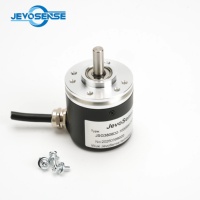 Encodeur rotatif incrémental 1000 PPR, sortie NPN à collecteur ouvert, 5-26V CC, arbre plein pour la détection de position des machines textiles
