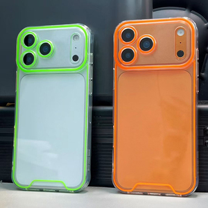 <span class=keywords><strong>Coque</strong></span> de téléphone en TPU souple transparente lumineuse à la mode pour <span class=keywords><strong>iPhone</strong></span> 17 <span class=keywords><strong>Pro</strong></span> <span class=keywords><strong>Max</strong></span> - Product Image 4