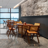 JEILI - Solutions de mobilier de table et de chaises en bois pour hôtels de luxe modernes - Design intérieur rétro pour restaurants haut de gamme