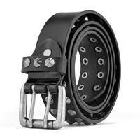 Ceinture de pantalon de luxe pour homme, style western, personnalisée, avec boucle en alliage, pour streetwear et hip-hop