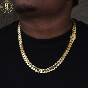 MJ Metals Jewelry - Cruz De Tungsteno Chapada En Oro, Chapado En Negro O Pulido Con Incrustaciones De ópalo, Madera De Koa Hawaiana O Fibra De Carbono Negra, Collar Cubano De Acero Inoxidable De 16 A