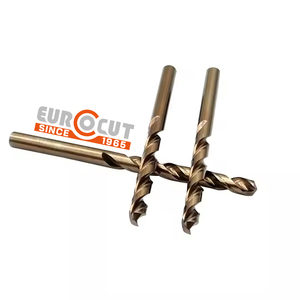 EUROCUT yüksek hızlı çelik <span class=keywords><strong>HSS</strong></span> M35 kobalt düz şaft büküm matkap ucu çelik Metal veya dökme demir için - Product Image 3