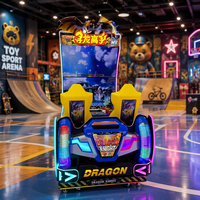 Machine d'arcade commerciale simulateur de tir personnalisé Magic Amusement Dragon Knight avec écran HD 65 pouces, prise US pour l'industrie du divertissement