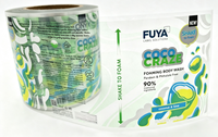 Stiker Label Transparan PVC Vinyl Bening Custom Logo Cetak Hot Stamping Kuat untuk Kosmetik & Makanan & Kerajinan