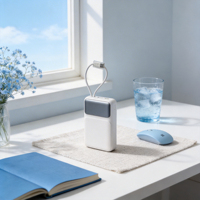 Batterie externe personnalisée PD 22,5 W à charge rapide avec câble intégré et écran numérique intelligent, chargeur portable haute capacité OEM ODM