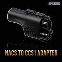 Nouvel adaptateur de charge rapide DC NACS vers CCS1 500A 1000V IP66 étanche pour Rivian pour Hyundai Kia EV