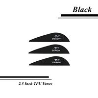 Plumes de flèche en plastique TPU de 2,5, 3 et 4 pouces pour arbalète, avec logo personnalisé, pour le montage de flèches DIY, la chasse, ODM/OEM