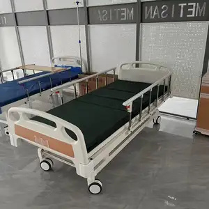 患者の部屋で最適な快適さのための簡単に上げる低機能病院用家具を備えた調節可能な3クランク病院用ベッド