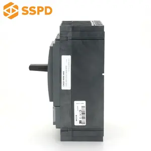 Disyuntor tipo NSX Shendian, disyuntor eléctrico SSPD CNSX-400 4P MCCB, caja moldeada