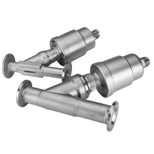 Vente de liquidation B2B COVNA, vanne à siège angulaire pneumatique à double action à deux voies, 1 pouce, en acier inoxydable, pour eau, air, vapeur - Product Image 2