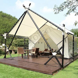 Glamping Luxury Hotel Cabin Safari Tentes <span class=keywords><strong>Location</strong></span> pour le <span class=keywords><strong>camping</strong></span> et la randonnée activités parent-enfant 5*7M - Product Image 1