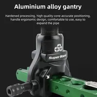 Herramienta Expansora Excéntrica de Doble Propósito ST-809AM ST-R806A para Mantenimiento de Tuberías de Cobre de Aire Acondicionado con Linterna Integrada