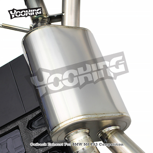 Sistema de <span class=keywords><strong>Escape</strong></span> Valvetronic Catback Yooking para BMW M8 F91 F92 F93 Competition 4.4T 2017-2023, Tubo de <span class=keywords><strong>Escape</strong></span> de Titanio con Control de Válvula - Product Image 4