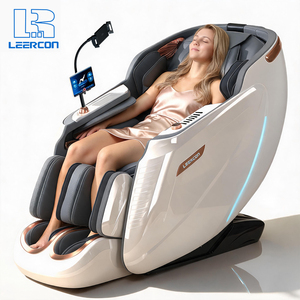 LEERCON <b>Zero</b> <b>Gravity</b> <b>Chair</b> 27-Sensor Body Mapping 8D AI Dual Core Roller Full Touchscreen Remote ROI Health Savings LEK-988M9 Wh - Product Image 1