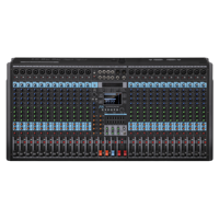 Console de mixage audio professionnelle 26 canaux 99DSP, contrôleur DJ/console de mixage audio pour les concerts sur scène de grande envergure et les festivals de musique