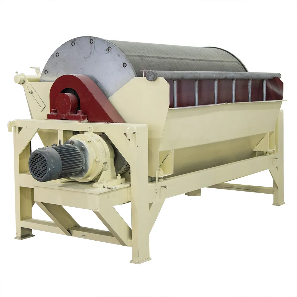 Fabriek Prijs Zwart Zand Ijzererts Scheiden Proces Plant 12000GS Magnetische Separator Machine Voor Coltan Tin Mijnbouw