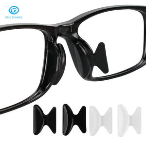 Venta al por mayor suave y transparente de silicona antideslizante puente de <span class=keywords><strong>gafas</strong></span> <span class=keywords><strong>almohadillas</strong></span> <span class=keywords><strong>nasales</strong></span> piezas de <span class=keywords><strong>gafas</strong></span> - Product Image 2