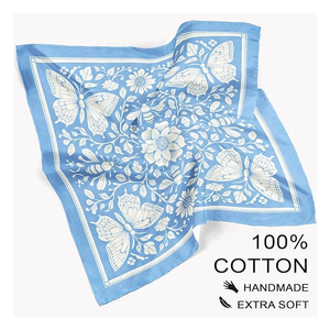 Bandana en Soie et Satin de Haute Qualité, Respirant et Décontracté pour Adultes, Design et Taille Personnalisables, Foulards Bandana les Plus Vendus en Gros - Product Image 2
